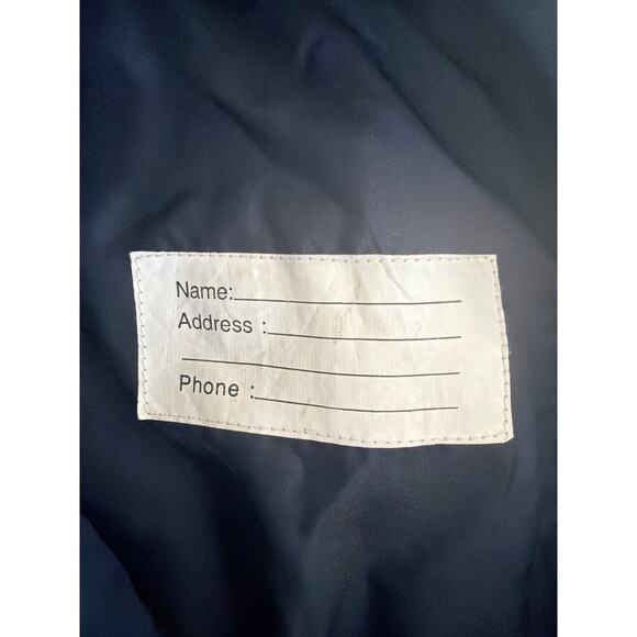 Rothschild toddlers girls pea coat jacket hoodie lined navy blur buttons sz5 - Picture 5 of 16